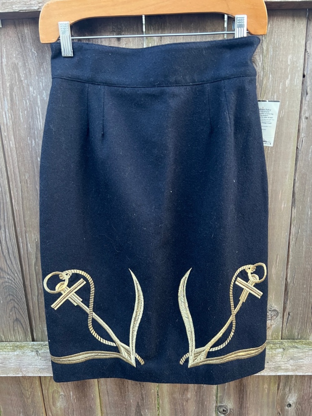 Gianna Cassoli wool skirt